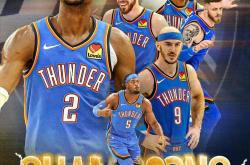 爱游戏体育-历经46年！俄克拉荷马城雷霆勇夺总冠军，SGA赛季表现堪比乔丹！